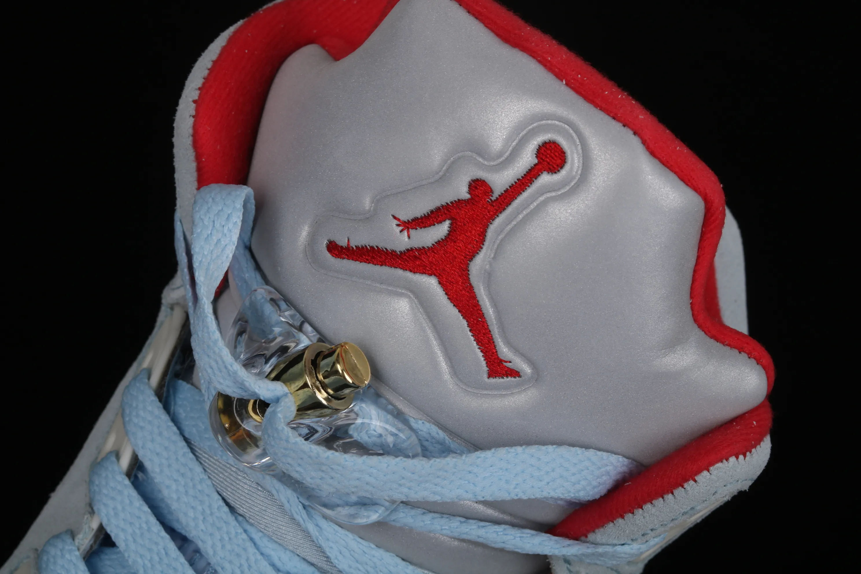 All categories Air Jordan Jordan series basketball shoes Air Jordan 5 Trophy Room x Air Jordan 5 Ice Blue AJ5 Joe 5 joint ice blue CI1899-400
